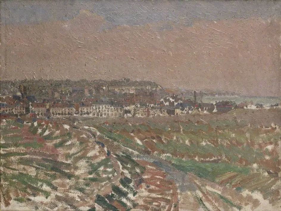 Dieppe from the West, by Harold Gilman