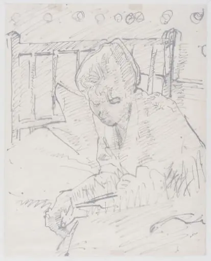 Meditation, by Harold Gilman