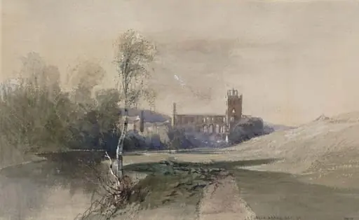 Jedburgh Abbey, by Harry John Johnson