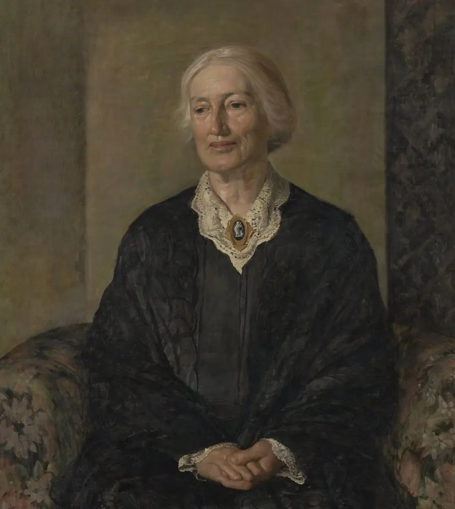 Portrait of Miss D.K. Richmond, by Harry Linley Richardson