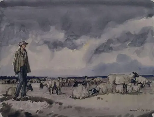The Shepherd Boy, by Harry Morley