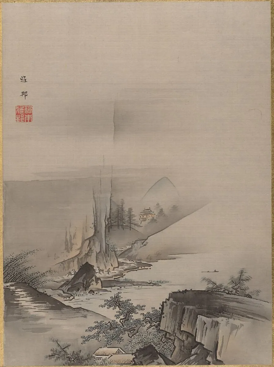 Untitled, by Hashimoto Gahō, ink, 1890