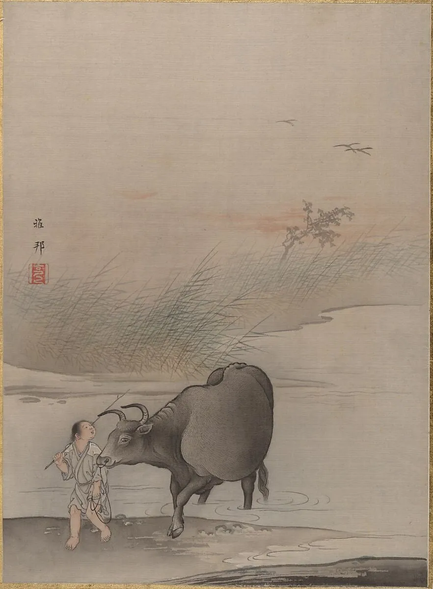 Untitled, by Hashimoto Gahō, ink, 1890