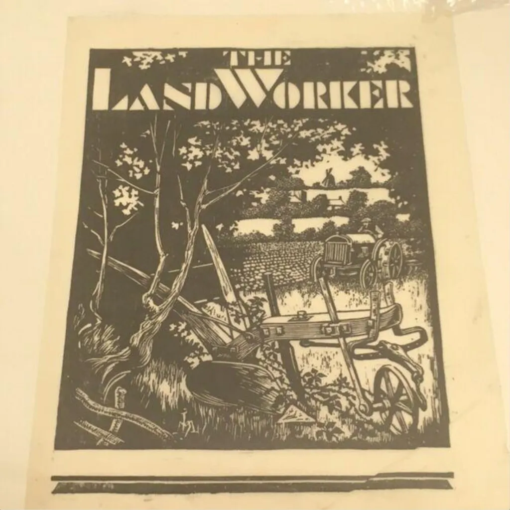 The Land Worker, by Haydn Mackey, 1930