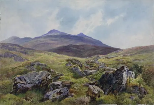 Landscape: Snowdon, by Hayes