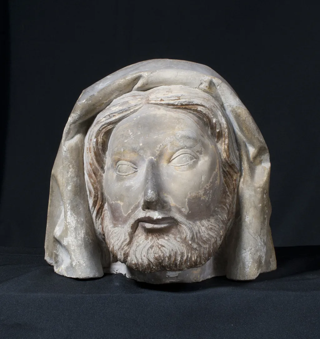 Head of a Bearded Man, unspecified, 1450