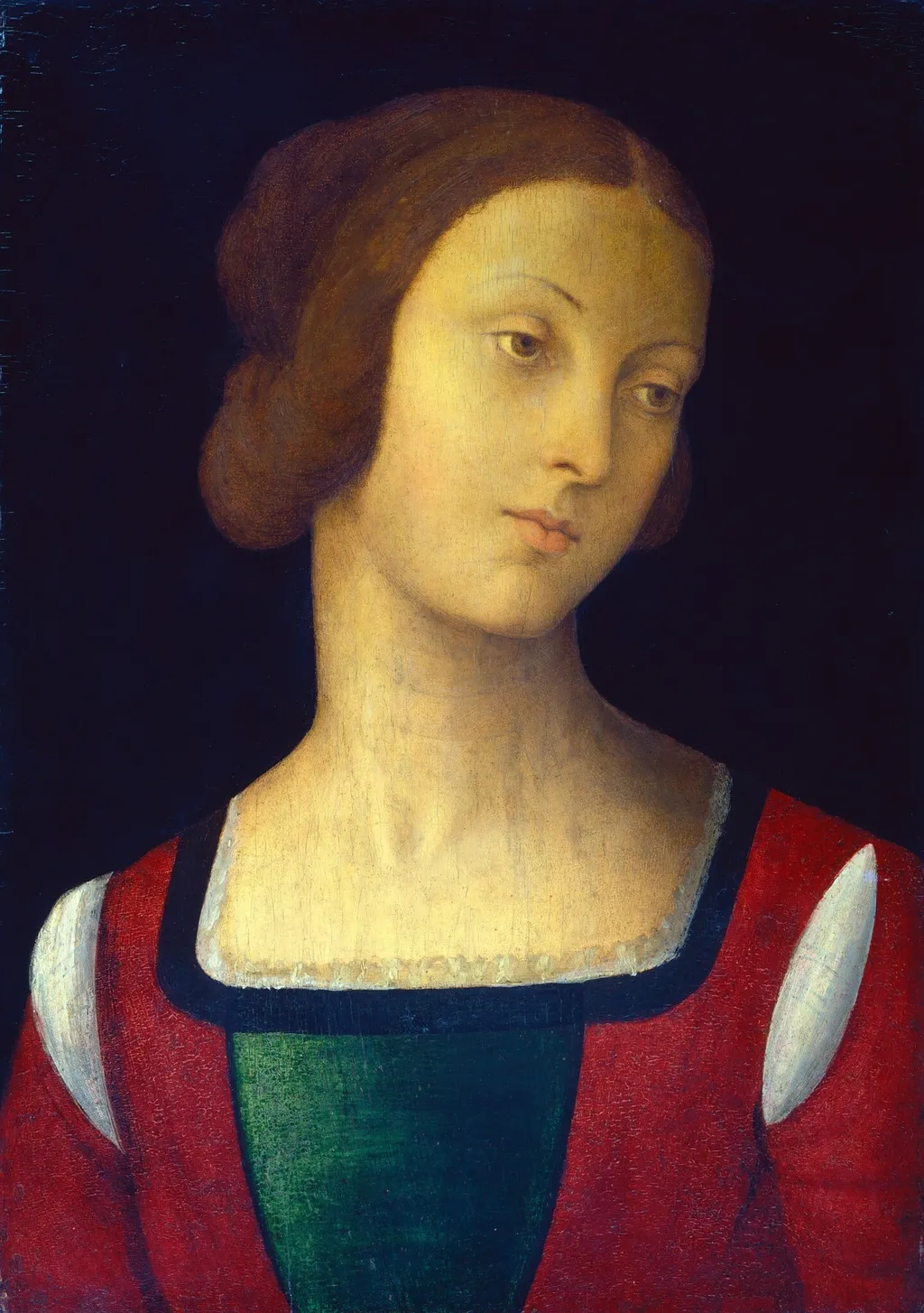 Head of a Woman, oil, 1515