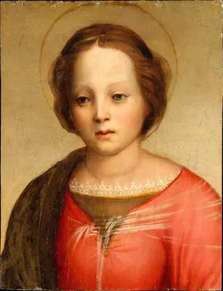Head of the Madonna, by Franciabigio