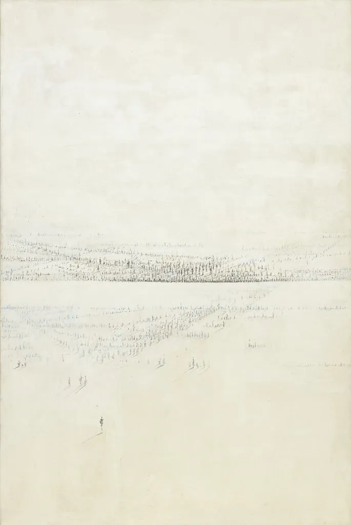 Untitled, by Hedda Sterne, paint, 1981