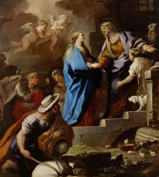 Heimsuchung Mariae, by Luca Giordano
