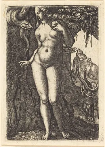 Eve, by Heinrich Aldegrever