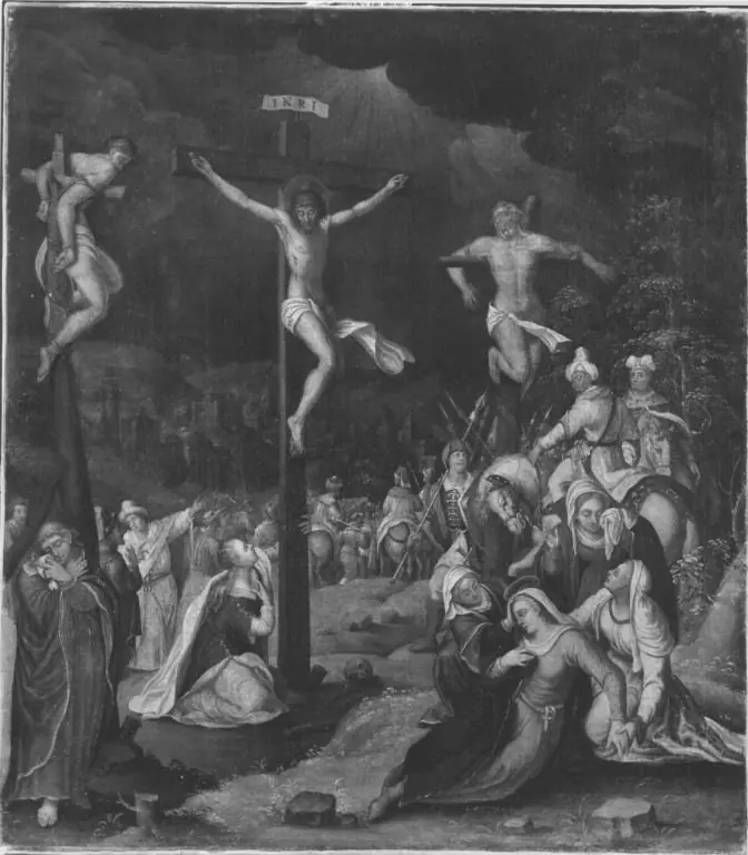 Kreuzigung Christi, by Heinrich Aldegrever