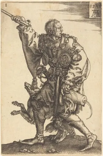Large Wedding Dancers, by Heinrich Aldegrever