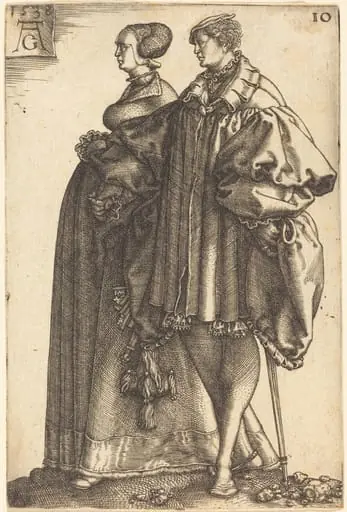 Large Wedding Dancers, by Heinrich Aldegrever