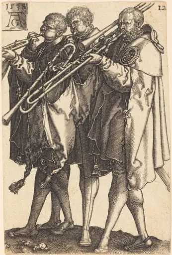 Large Wedding Dancers, by Heinrich Aldegrever