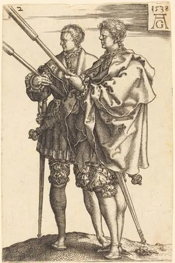 Large Wedding Dancers, by Heinrich Aldegrever