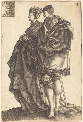 Large Wedding Dancers, by Heinrich Aldegrever