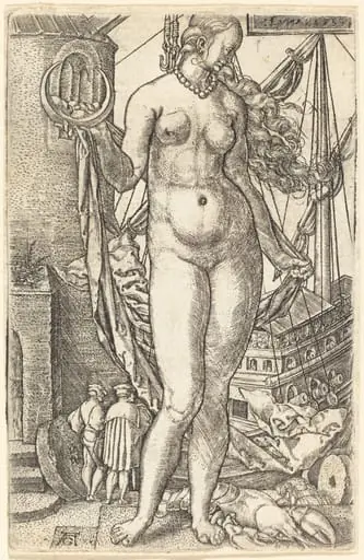 Luna, by Heinrich Aldegrever