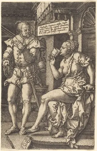Sophonisba, by Heinrich Aldegrever