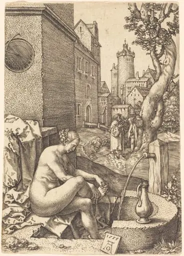 Susanna Surprised by the Two Elders