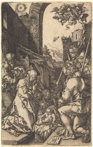 The Nativity, by Heinrich Aldegrever