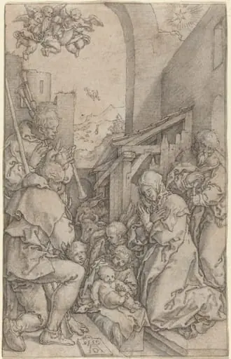 The Nativity, by Heinrich Aldegrever