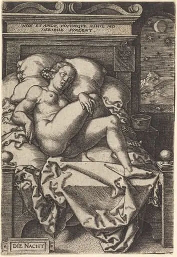 The Night, by Heinrich Aldegrever