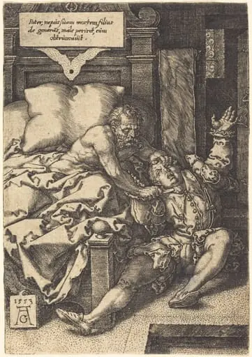 The Severe Father, by Heinrich Aldegrever