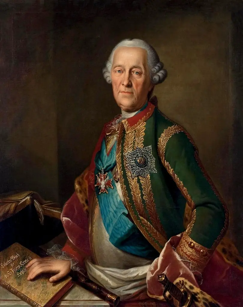 Portrait of Count Munnich, by Heinrich Buchholz