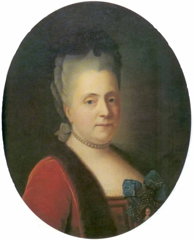Porträt der Daria Golitsyna, by Heinrich Buchholz
