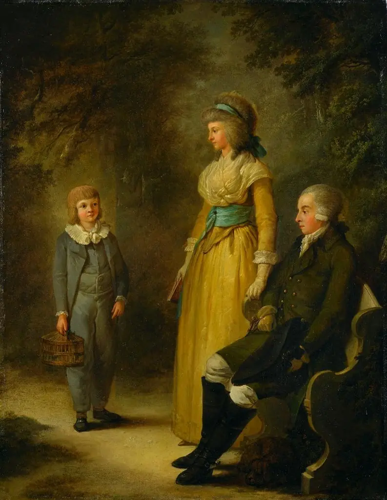 Familienbild, im Freien, by Heinrich Freudweiler