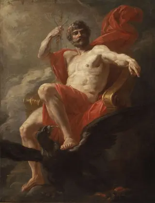 Jupiter Enthroned, by Heinrich Füger, 1794