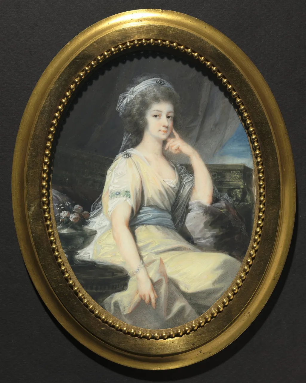 Portrait of Marie Karolina Anna, Countess Thun, by Heinrich Füger, unspecified, 1790