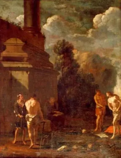 Zădărnicia, by Heinrich Johann Schonfeld