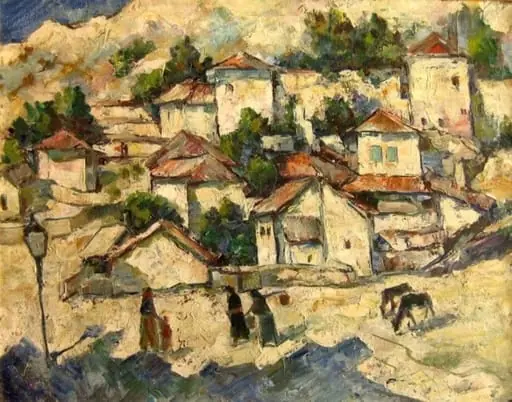 Peisaj din Balcic, by Heinrich Schunn