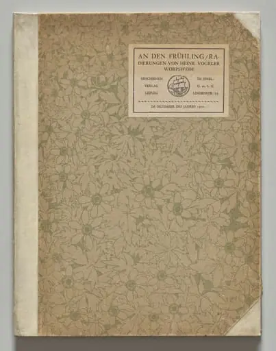 In Spring, by Heinrich Vogeler