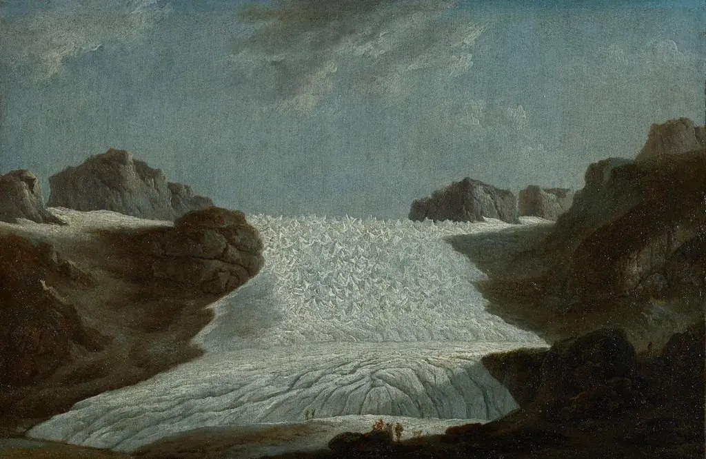 Rhonegletscher, by Heinrich Wüest
