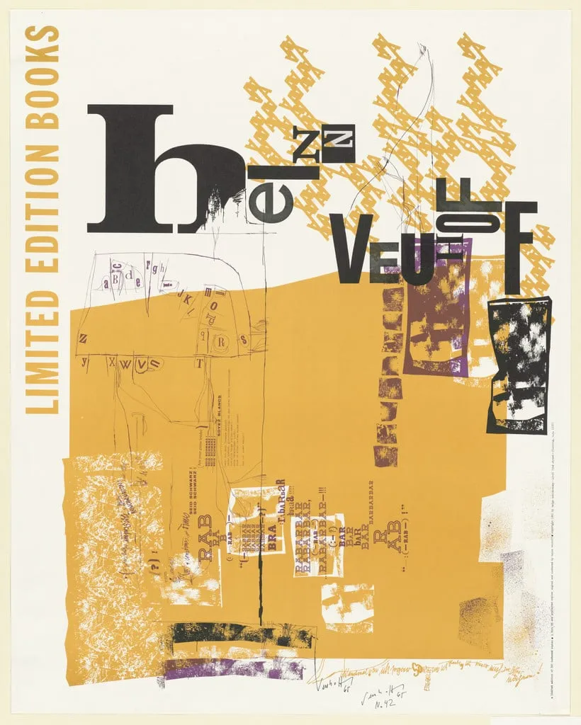 Untitled, by Heinz Veuhoff, ink, 1965