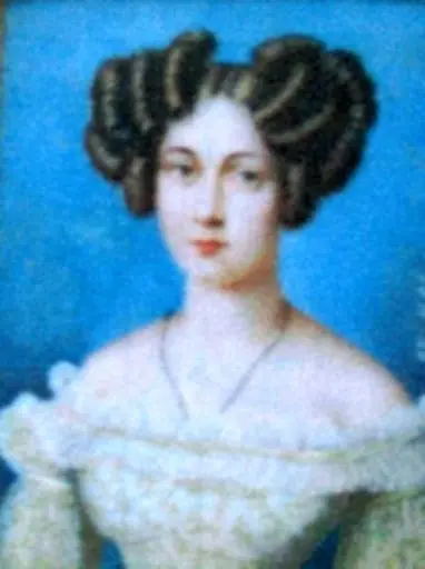 Portret de femeie în alb, by Held, M.R.