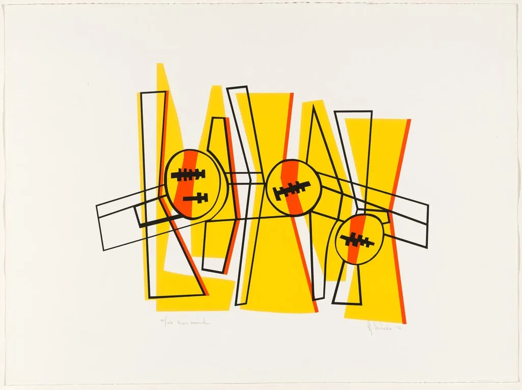 Untitled, by Helen Escobedo, ink, 1972