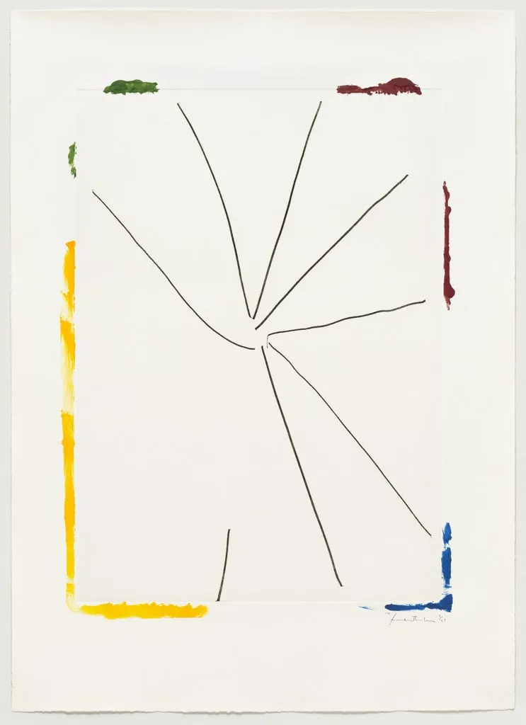 Untitled, by Helen Frankenthaler, acrylic, 1971