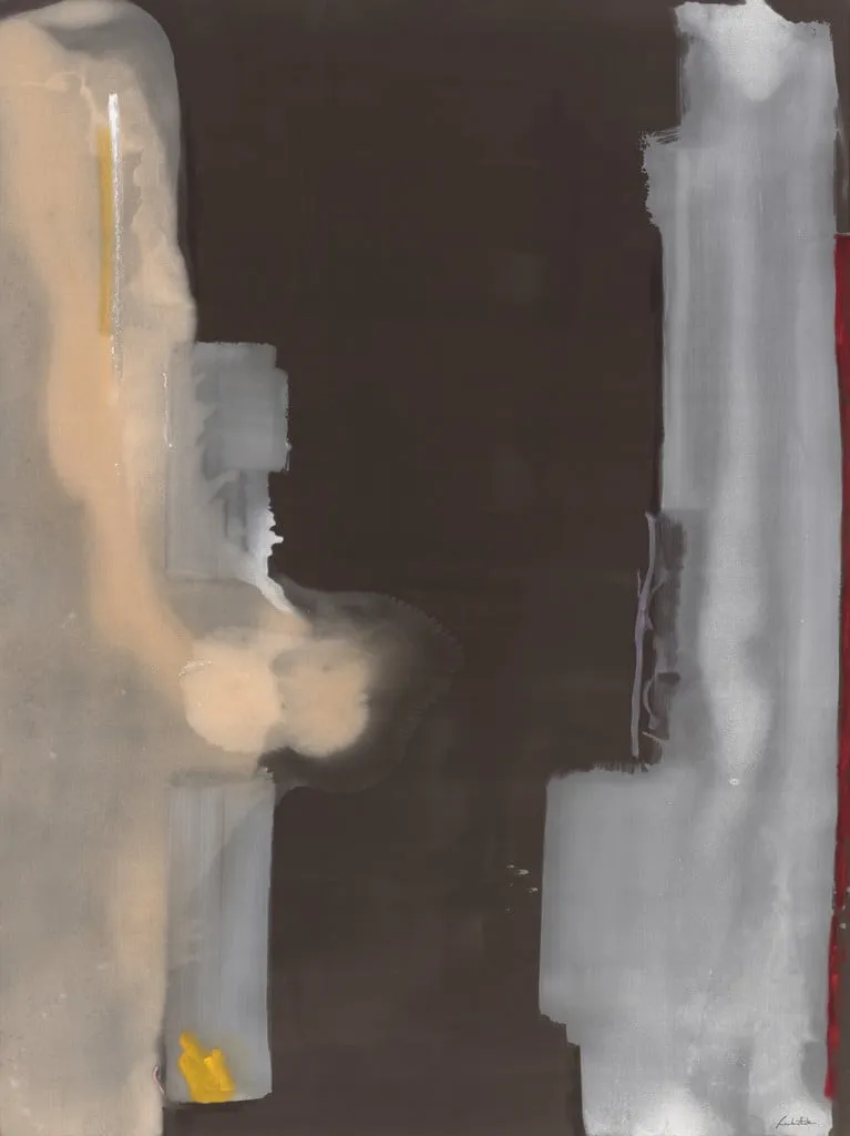 Untitled, by Helen Frankenthaler, acrylic, 1988