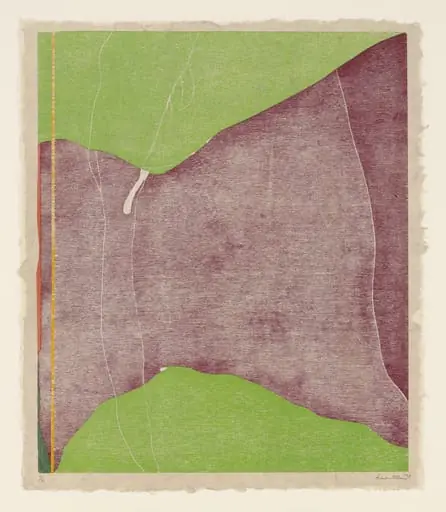 Untitled, by Helen Frankenthaler