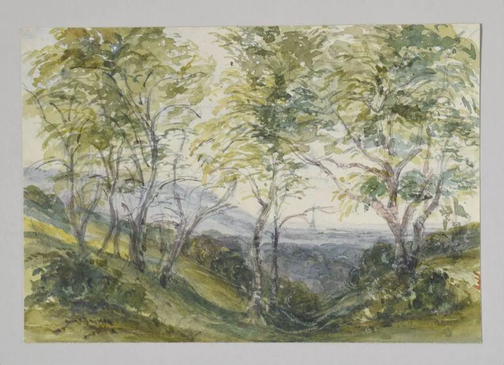 Untitled, by Helen Leech, watercolor, 1850