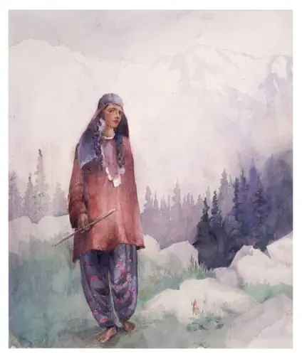 A Shepherdess, by Helen R. Pirie