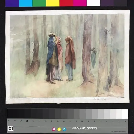 Gujar women in the Pir Panjal forest, Kashmir, by Helen R. Pirie