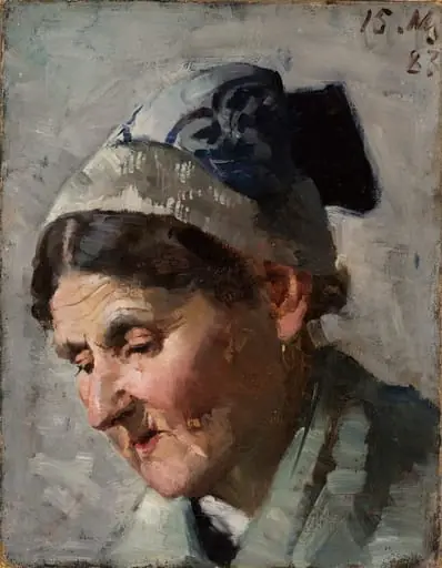 Vanha nainen, by Helena Westermarck