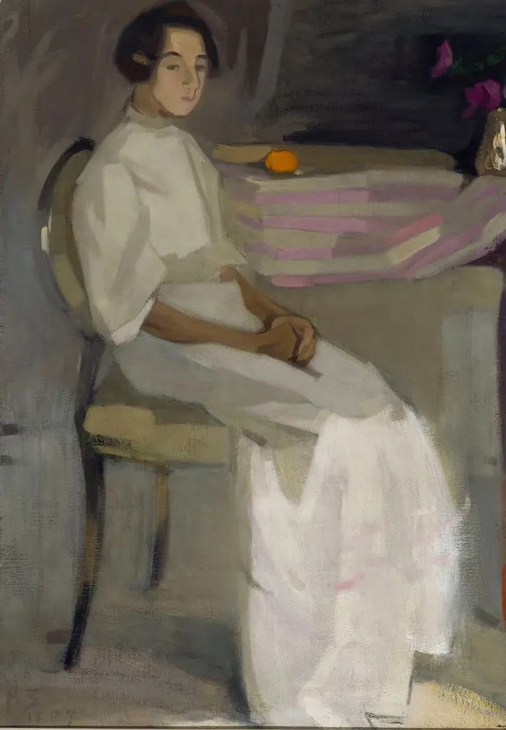 Costume Picture II, by Helene Schjerfbeck
