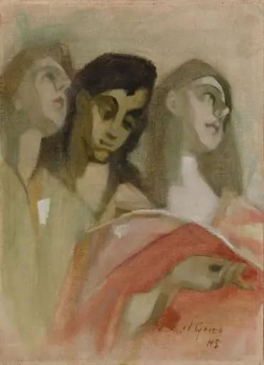 Enkelifragmentti, El Grecon mukaan, by Helene Schjerfbeck