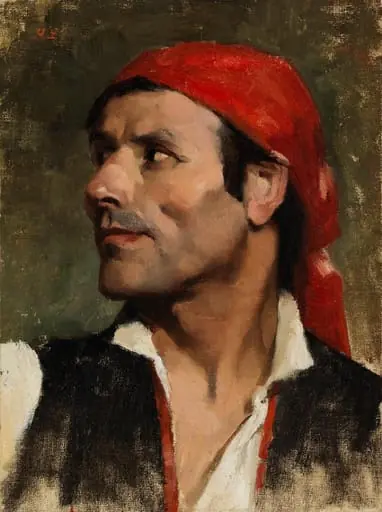 Espanjalainen, by Helene Schjerfbeck